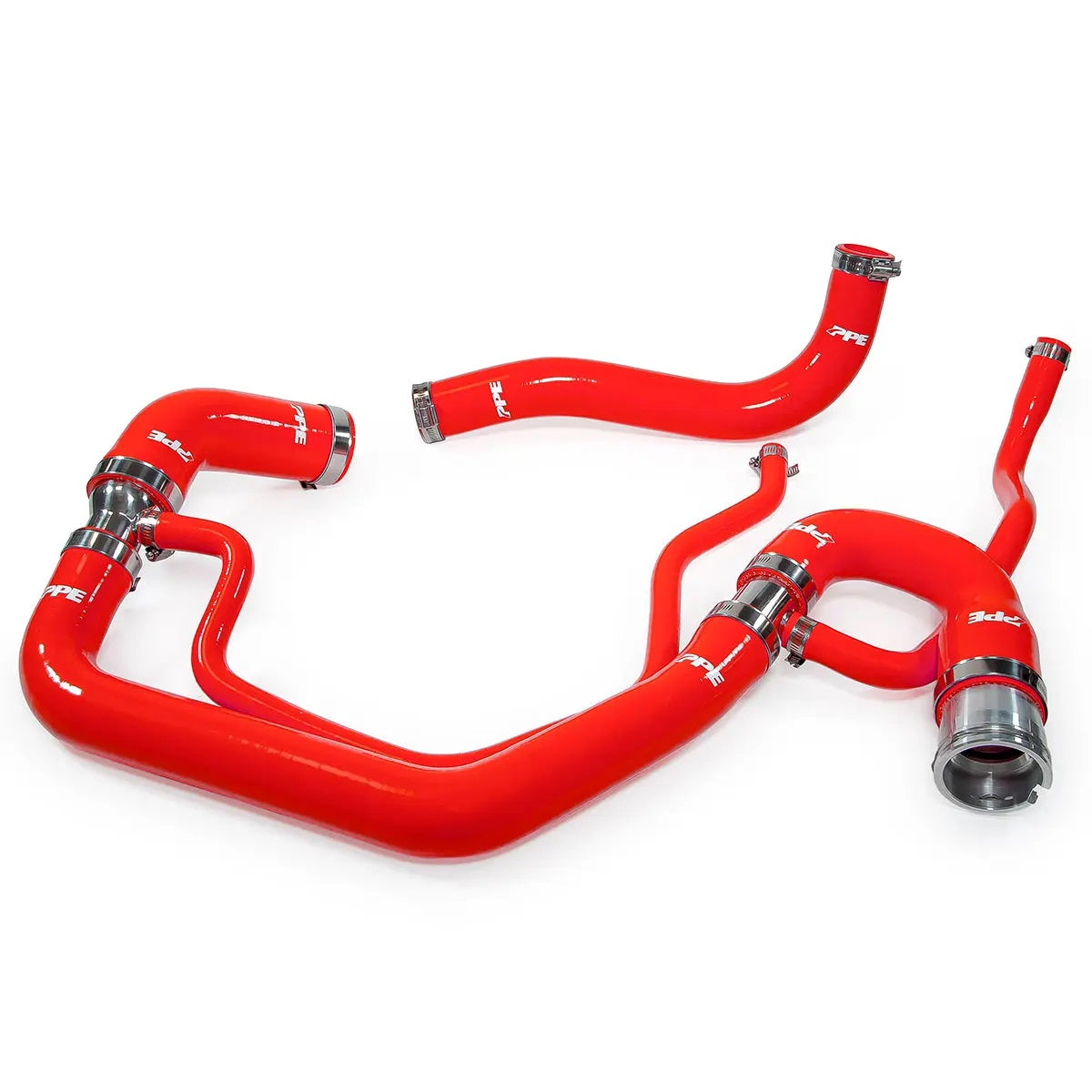 PPE Performance Silicone Upper and Lower Coolant Hose Kit 2006-2010 LBZ LMM Duramax