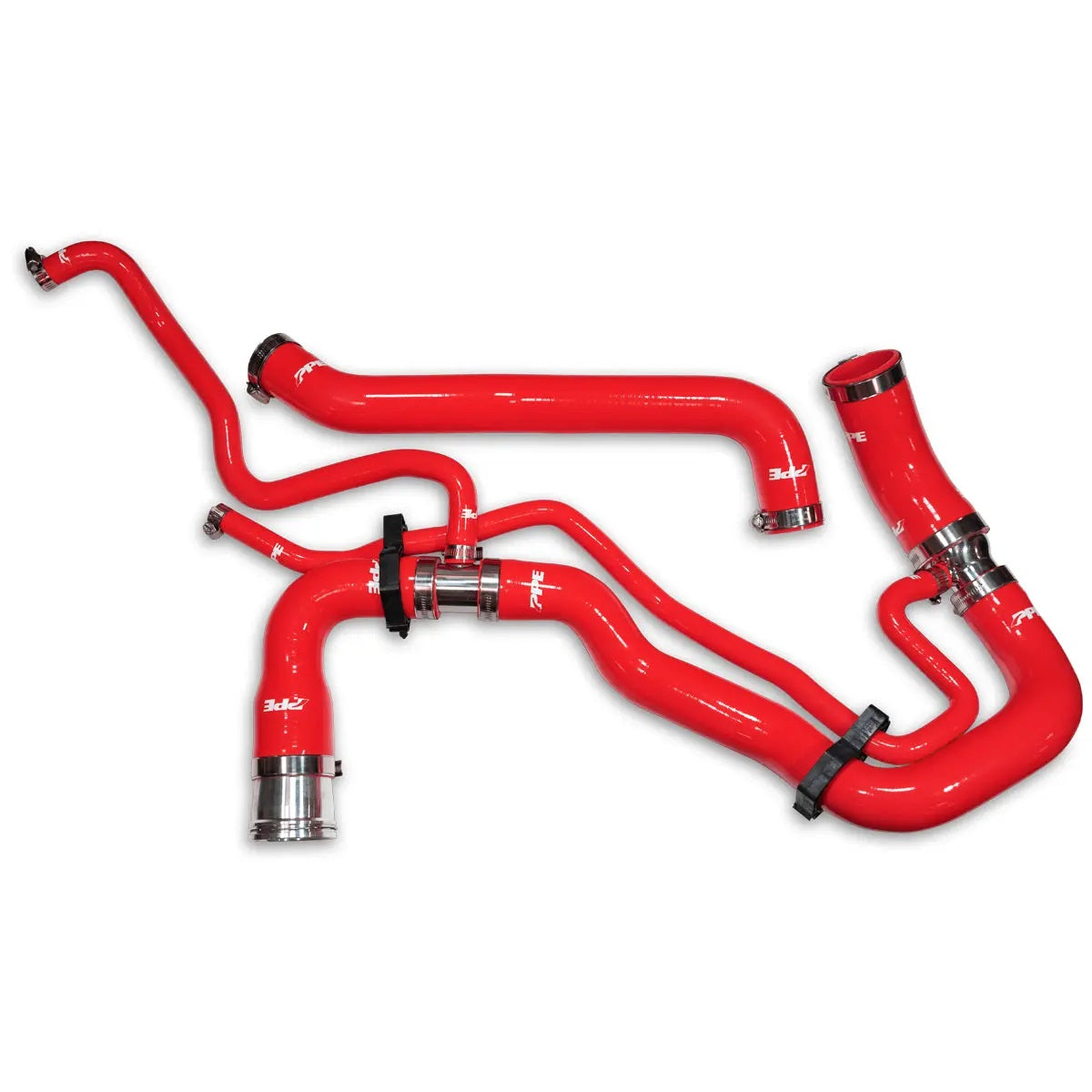 PPE Performance Silicone Upper and Lower Coolant Hose Kit 2011-2016 LML Duramax