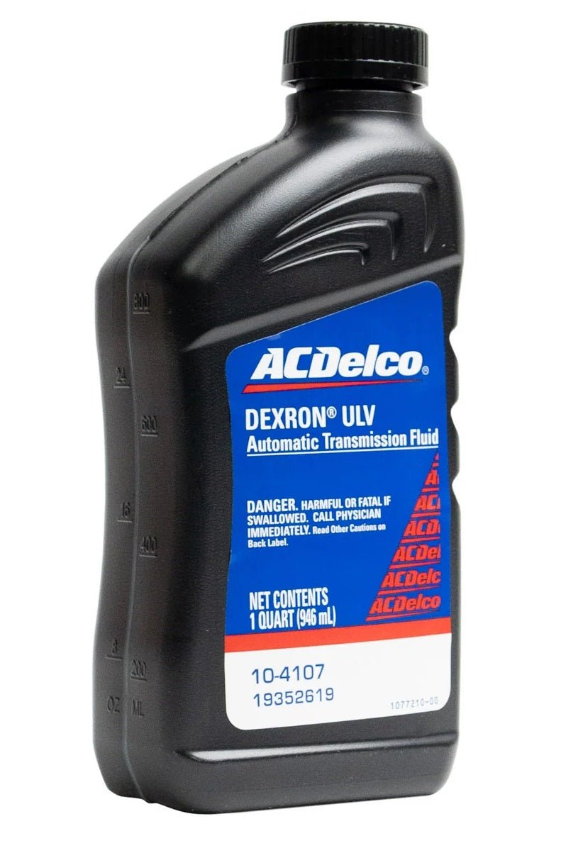 ACDelco Dexron ULV Automatic Transmission Fluid (Quart) 2020-2026 L5P/LM2/LZ0