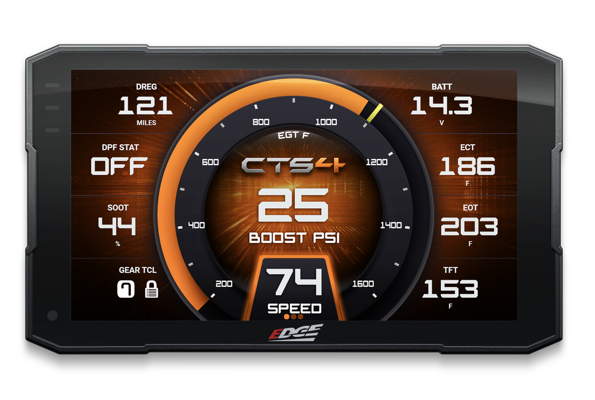 Edge 84140-4 Insight+ CTS4 Monitor & Custom Tune License Powerstroke Cummins Duramax