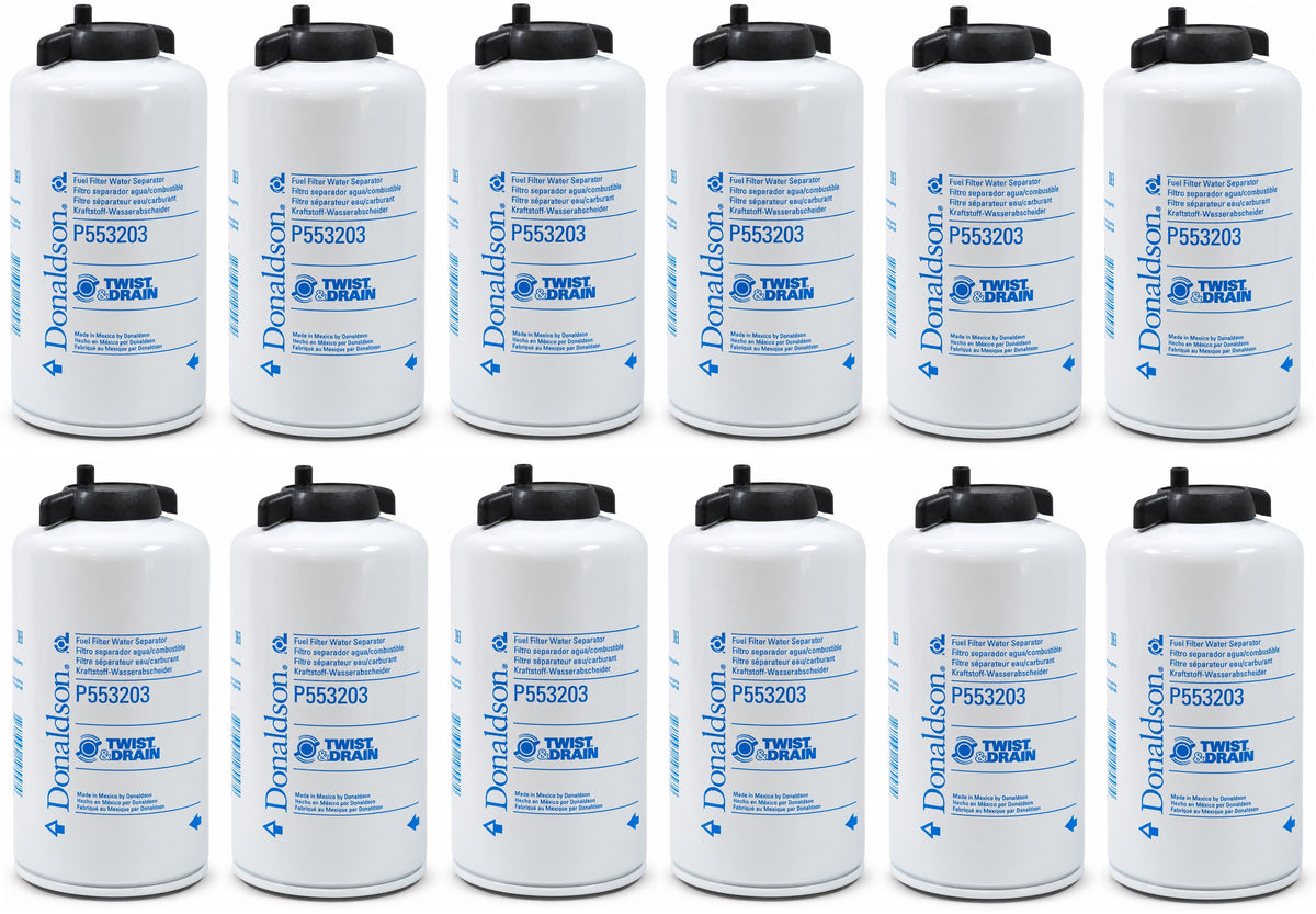 Donaldson P553203 Fuel Filter Water Separator for Fleece Duramax Cummins Powerstroke