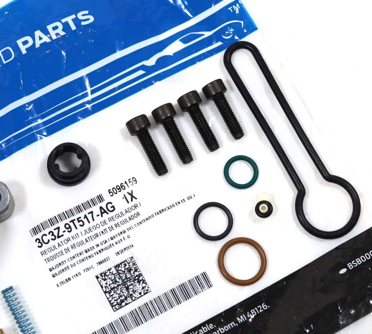 OEM Genuine Ford 6.0L Powerstroke Diesel Fuel Pressure Regulator Blue Spring Upgrade Kit