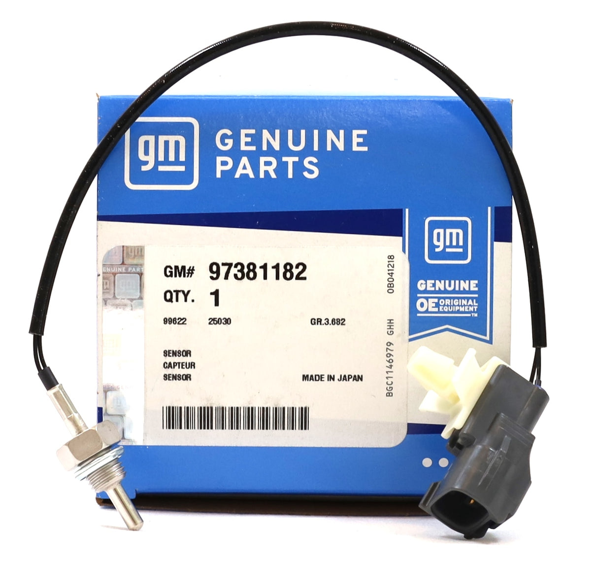 Genuine GM 97381182 Intake Air Temp (IAT) Sensor 2006–2010 LBZ LMM 6.6L Duramax Diesel