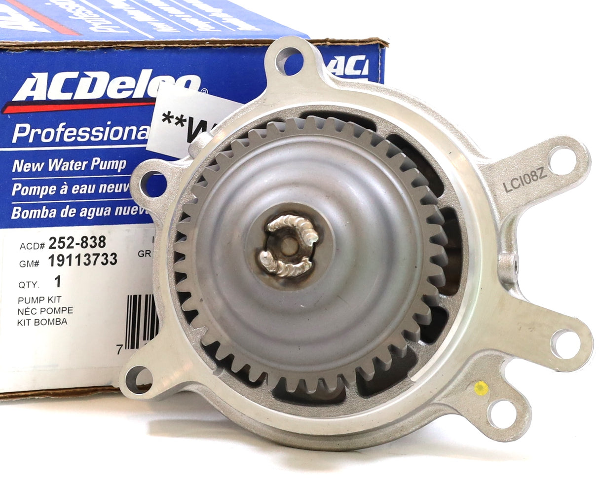 Welded Water Pump for 2001–2005 GM 6.6L Duramax LB7/LLY (ACDelco 252-838)