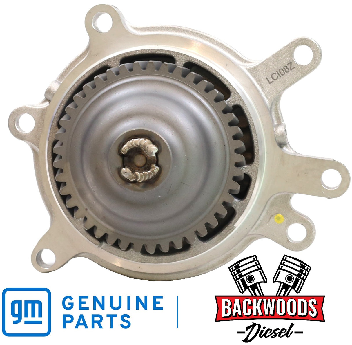 Welded Water Pump for 2001–2005 GM 6.6L Duramax LB7/LLY (ACDelco 252-838)