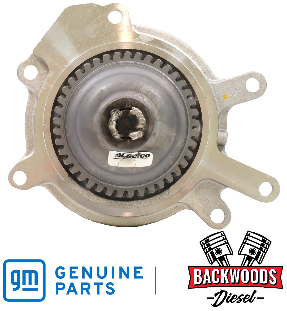 Welded Water Pump for 2006–2016 GM 6.6L Duramax LBZ/LMM/LML (ACDelco 252-898)