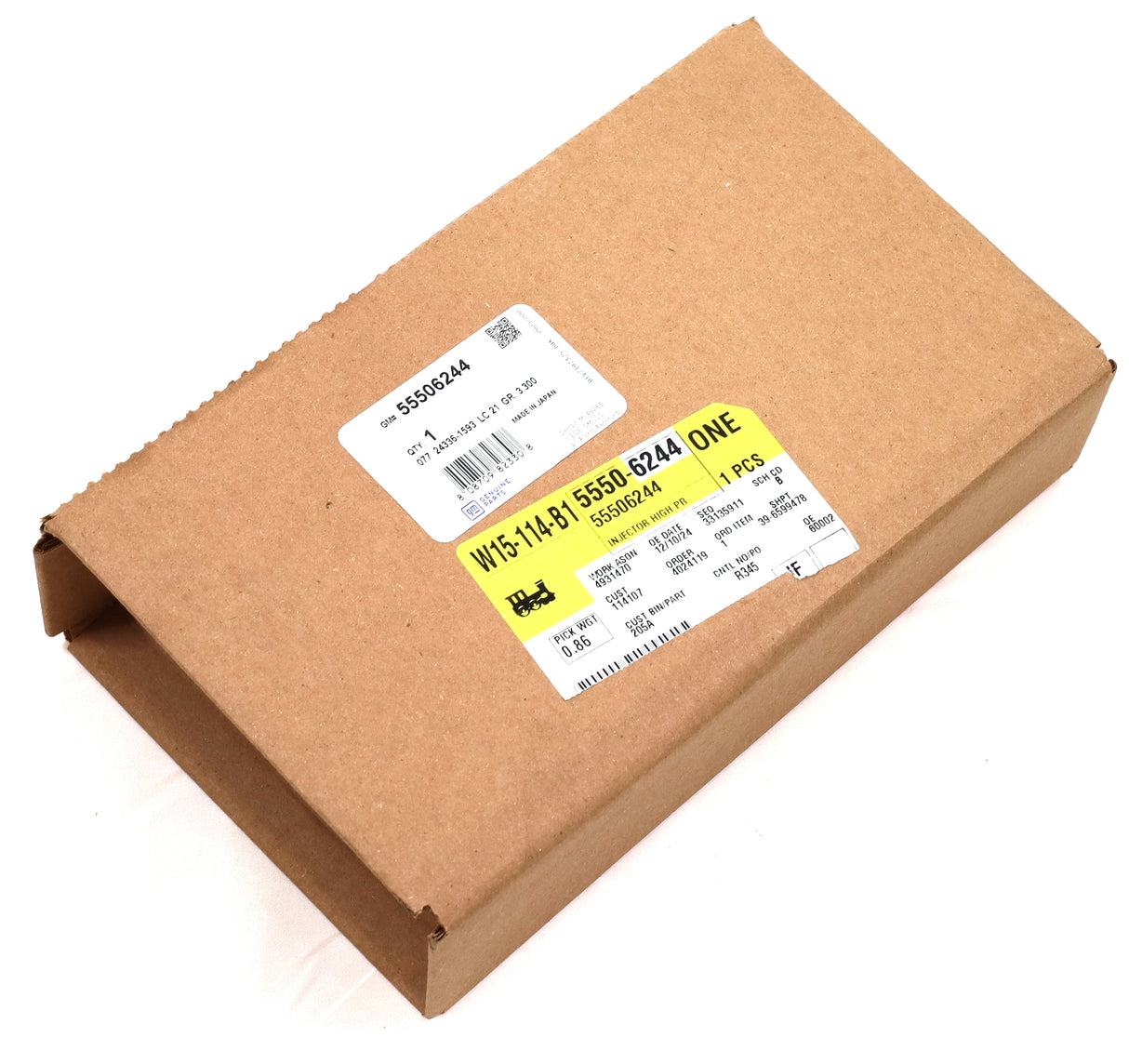 Genuine GM 55506244 Fuel Injector 2020–2024 3.0L LM2 Duramax Silverado Sierra