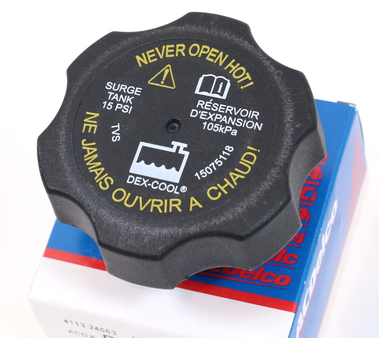 GM ACDelco RC98 Coolant Tank Cap 01–10 Silverado Sierra LB7 LLY LBZ LMM Duramax