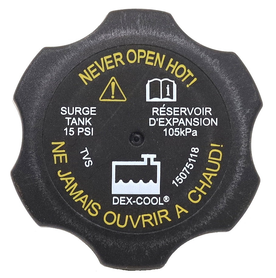 GM ACDelco RC98 Coolant Tank Cap 01–10 Silverado Sierra LB7 LLY LBZ LMM Duramax