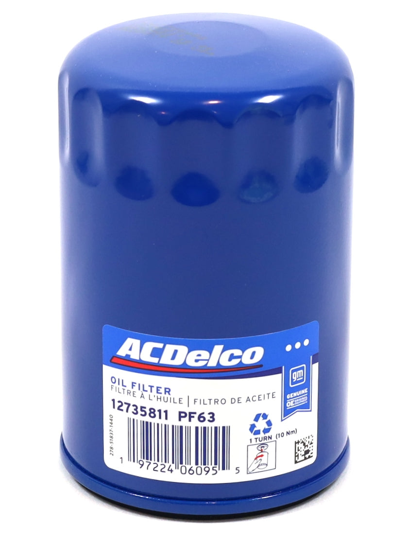 L5P Duramax Diesel Engine Oil Filter Genuine OEM GM ACDelco 12735811 / PF63 NEW