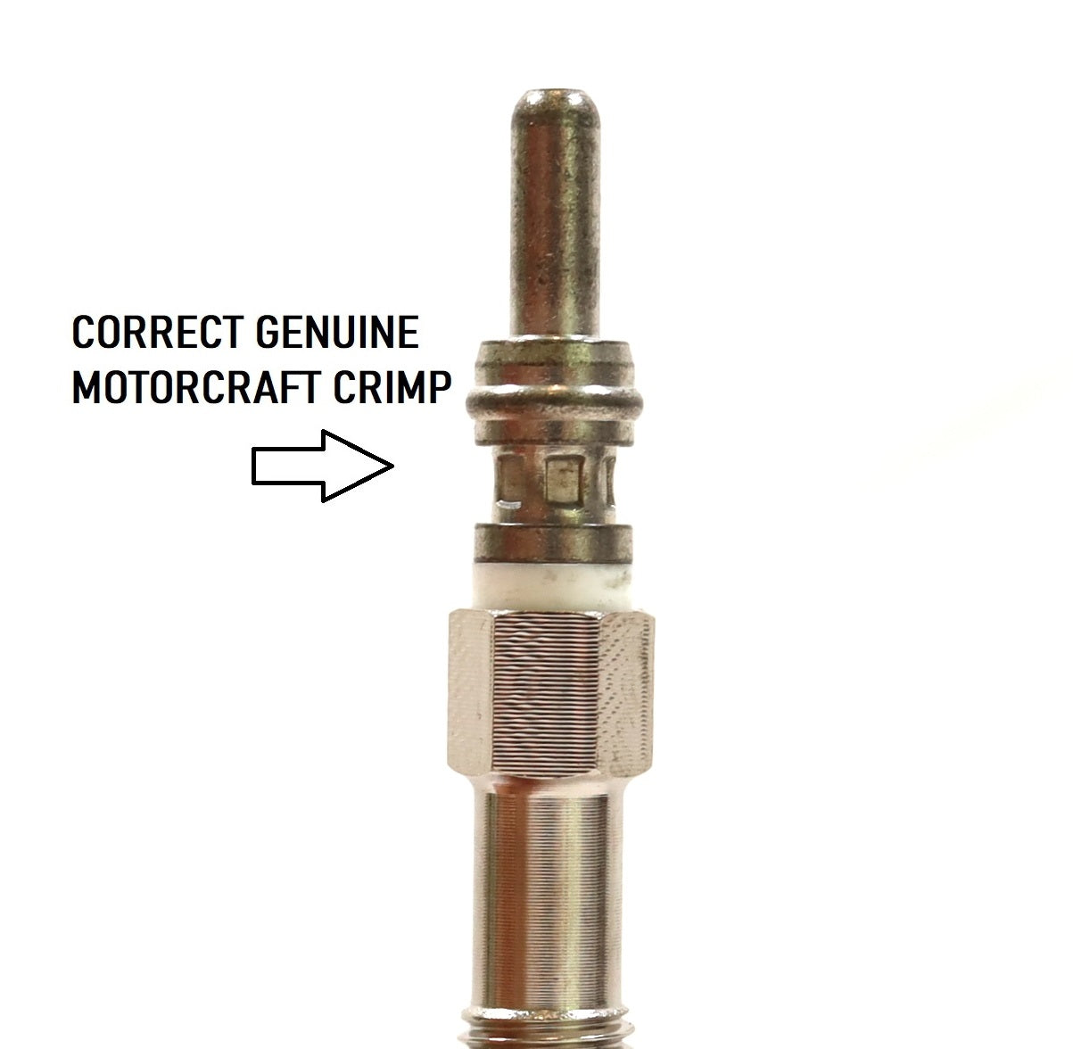 OEM Motorcraft ZD-17 Glow Plug 2011-2012 6.7L Powerstroke OEM Ford BC3Z-12A342-B