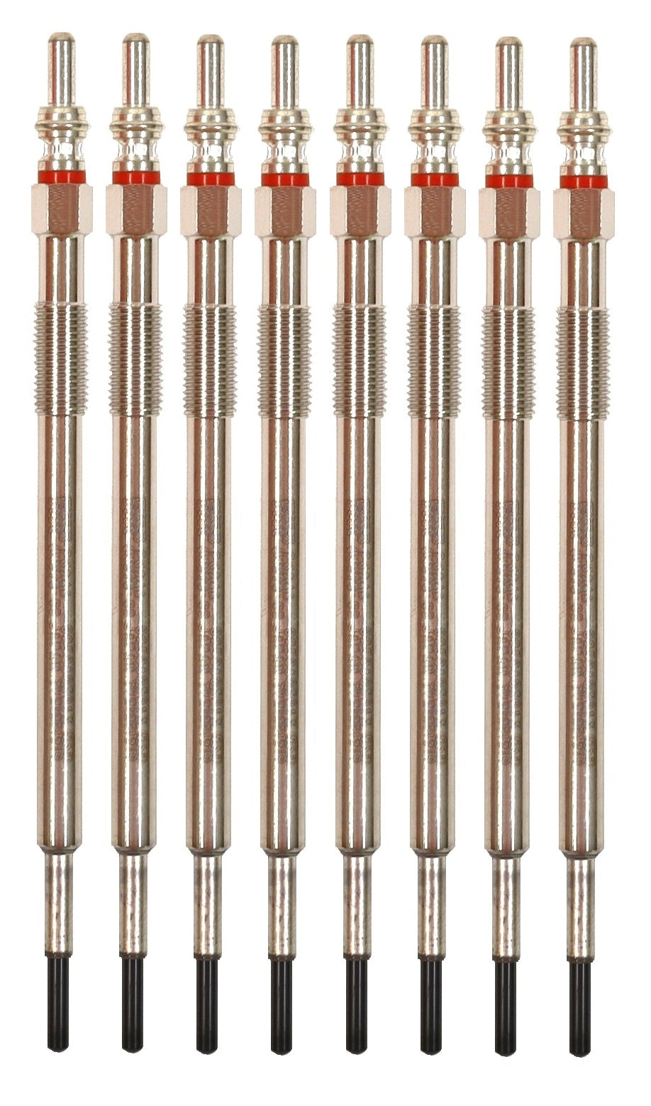 2012–2019 6.7L Powerstroke Glow Plugs Set 8 OEM Motorcraft ZD-18 / BC3Z-12A342-C