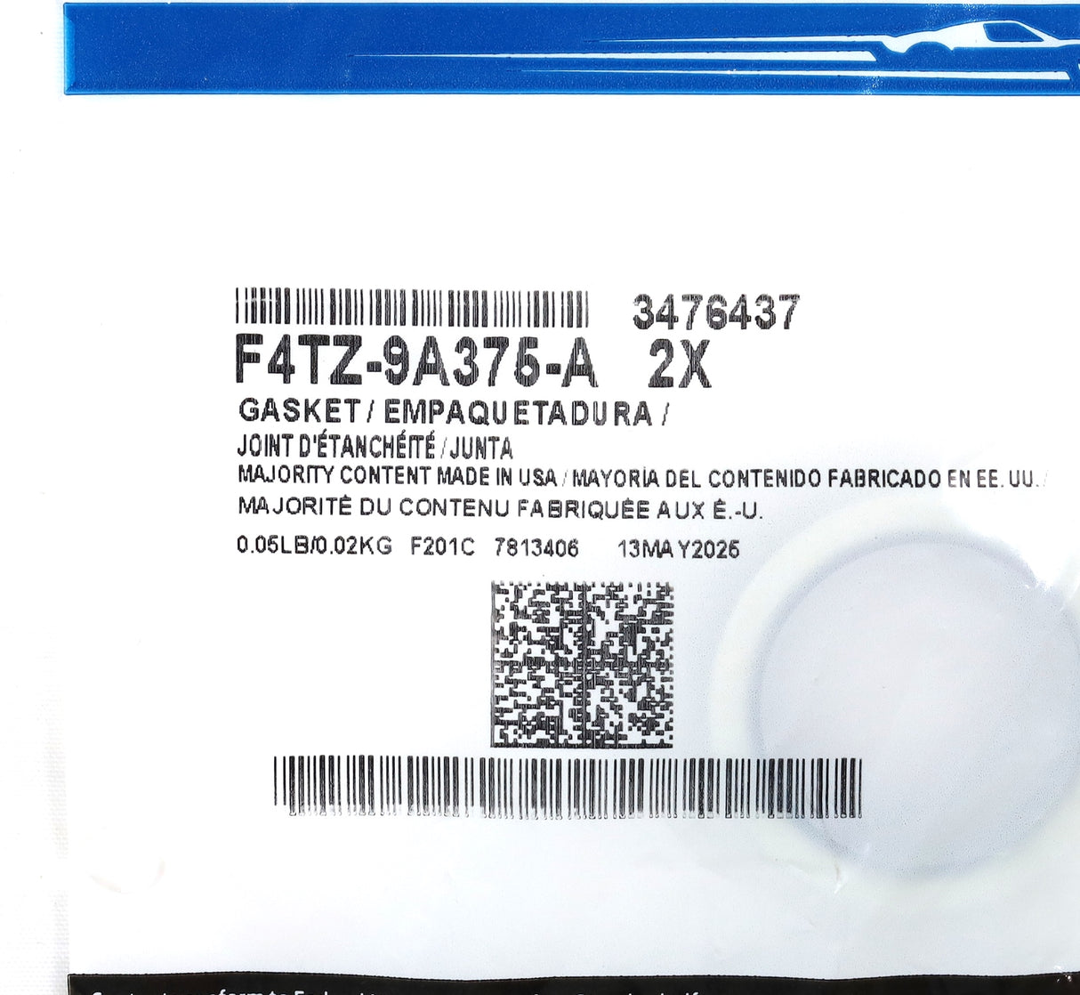 94-97 Ford F250 F350 7.3L Powerstroke OEM Fuel Pump Banjo Bolt Washers