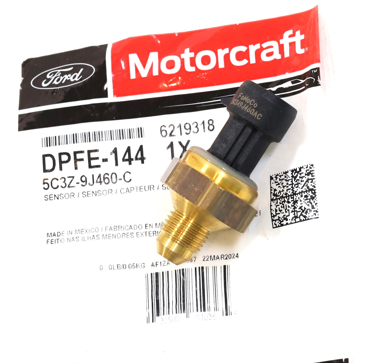 2005–2007 6.0L Powerstroke Exhaust Back Pressure EBP Sensor Motorcraft DPFE-144