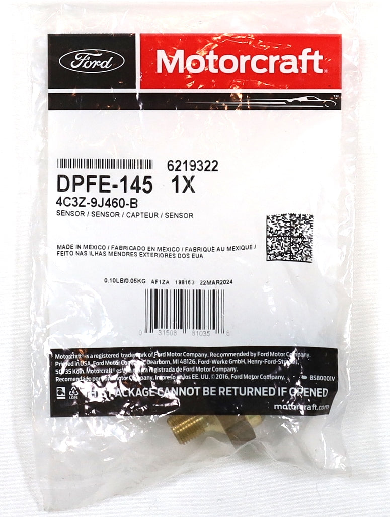1997–2004 7.3L & 6.0L Powerstroke Exhaust Back Pressure EBP Sensor Motorcraft DPFE-145