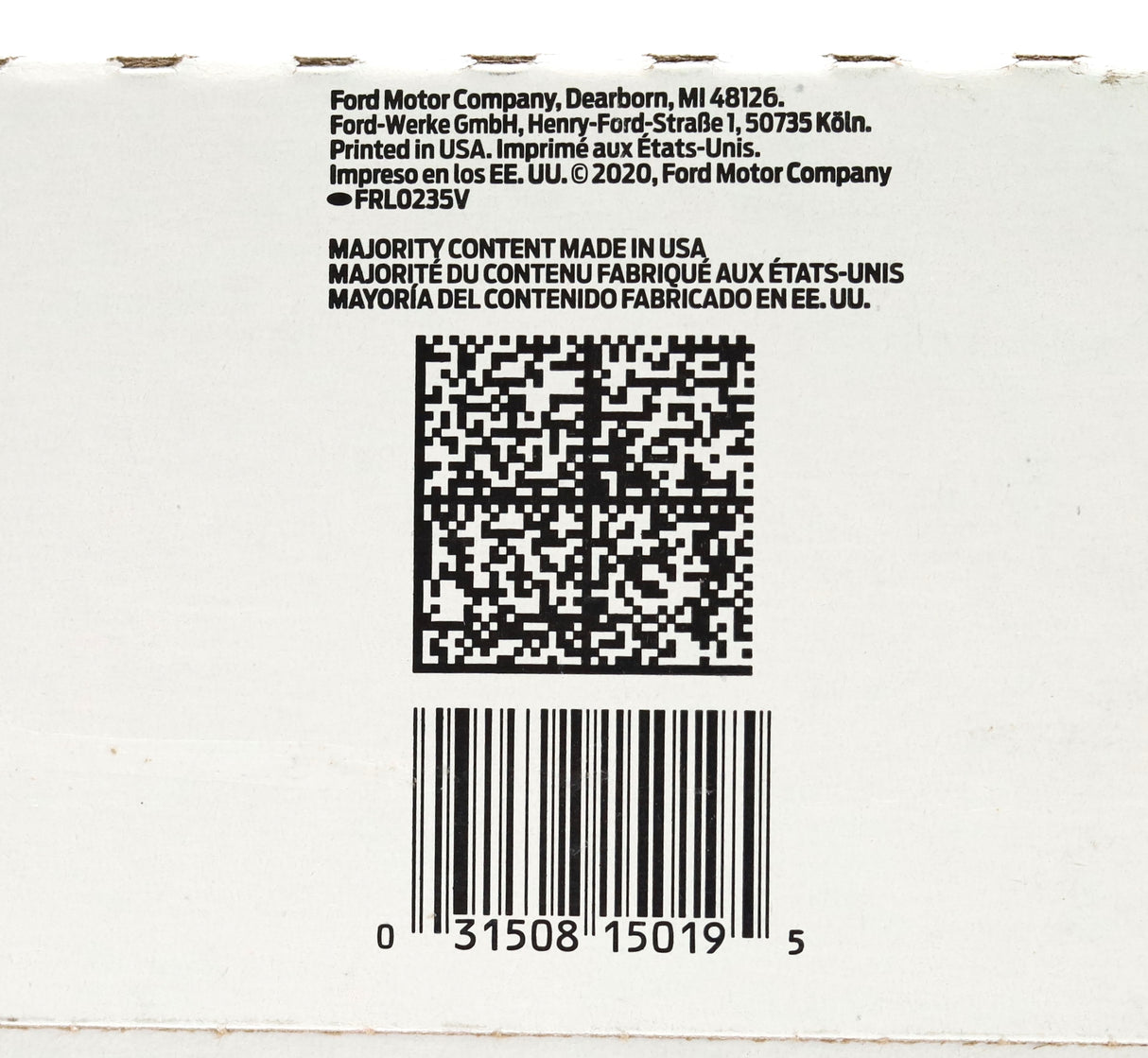 Motorcraft FL1995A Oil Filter 94–03 Ford 7.3L Powerstroke F4TZ-6731-B / FL-1995-A