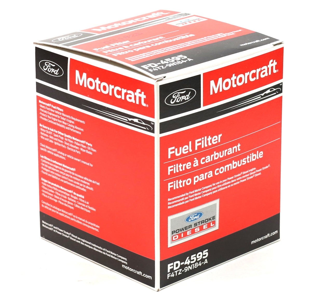 Motorcraft FD-4595 Fuel Filter 1994–1997 7.3L Powerstroke F4TZ-9N184-A Ford OEM
