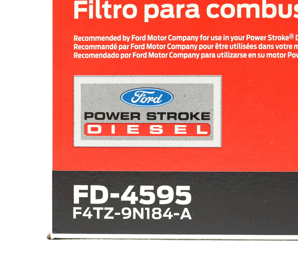 Motorcraft FD-4595 Fuel Filter 1994–1997 7.3L Powerstroke F4TZ-9N184-A Ford OEM