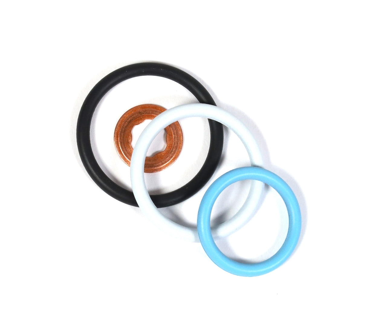 03-10 Ford 6.0L Powerstroke Diesel OEM Motorcraft Fuel Injector O-ring Set of 8