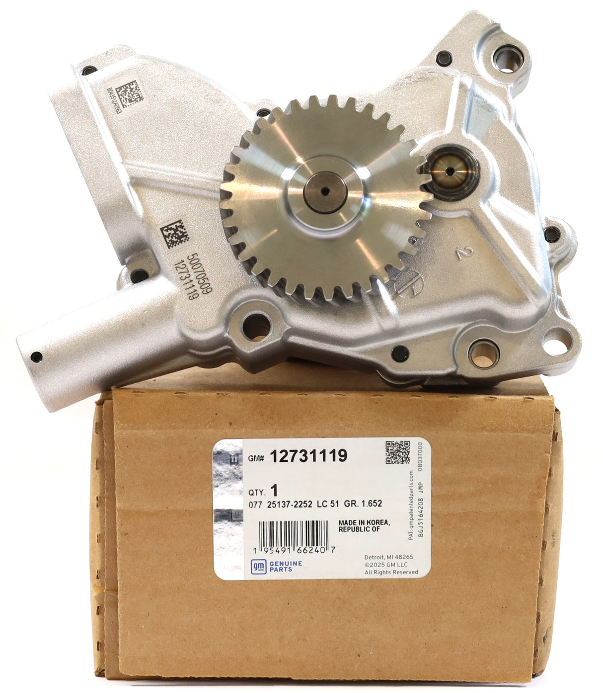 OEM GM 12731119 Engine Oil Pump For 2017–2025 Silverado Sierra 6.6L L5P Duramax