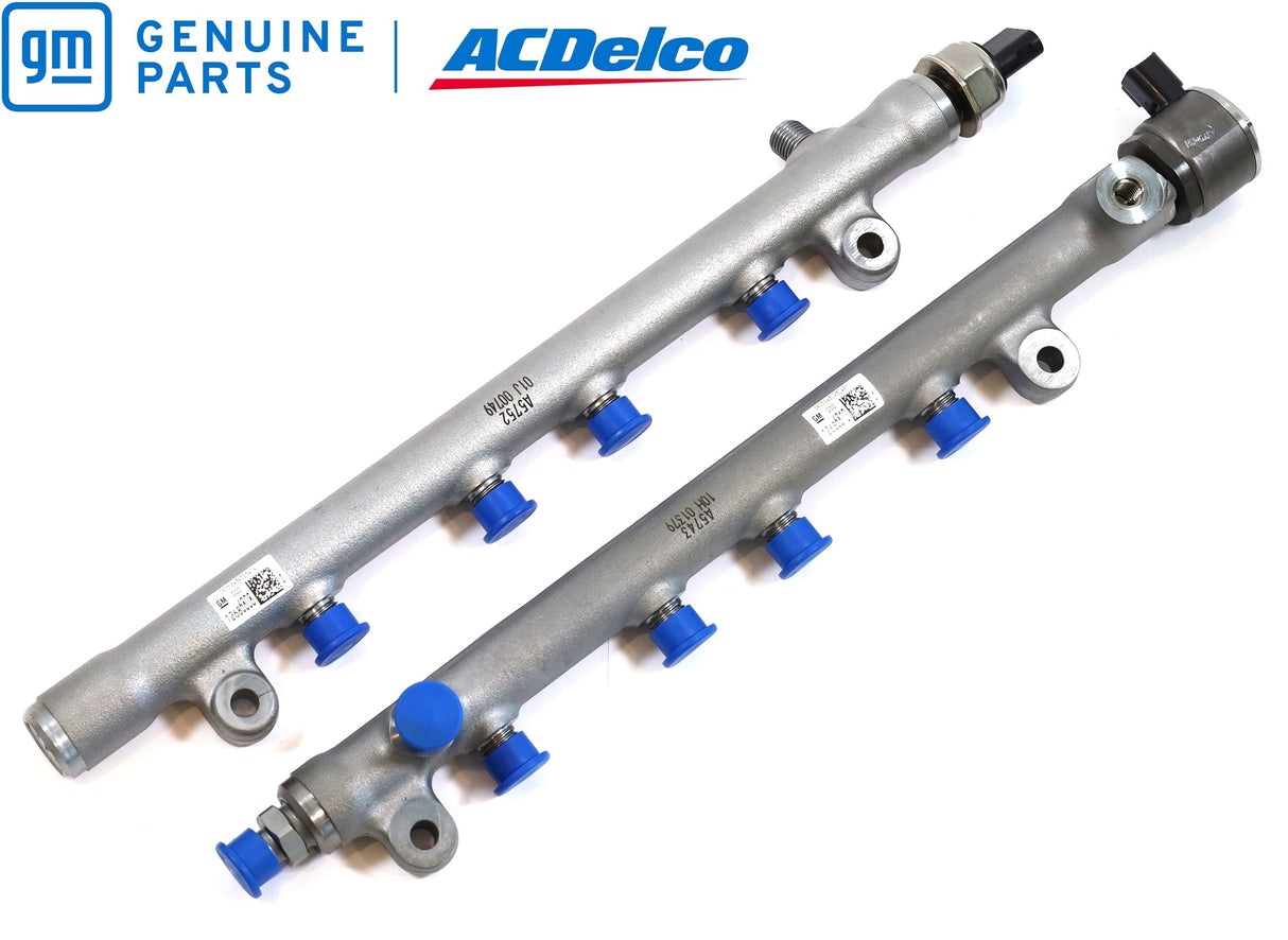 Genuine GM 12686808 / 12686810 Fuel Rail Set & Sensors For 2017-2025 L5P Duramax