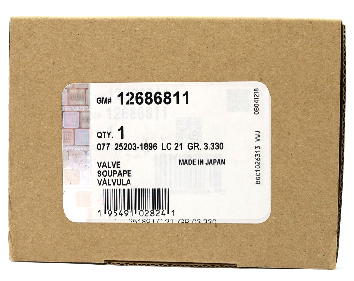 Genuine GM 12686811 Fuel Rail Pressure Relief Valve 2017–2025 6.6L L5P Duramax