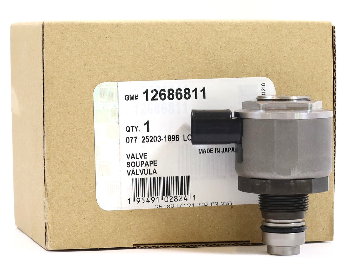 Genuine GM 12686811 Fuel Rail Pressure Relief Valve 2017–2023 6.6L L5P Duramax
