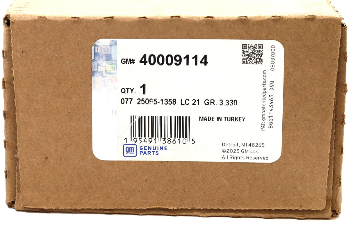 GM 40009114 Fuel Rail with Sensors 2023–2025 3.0L LZ0 Duramax Silverado Sierra