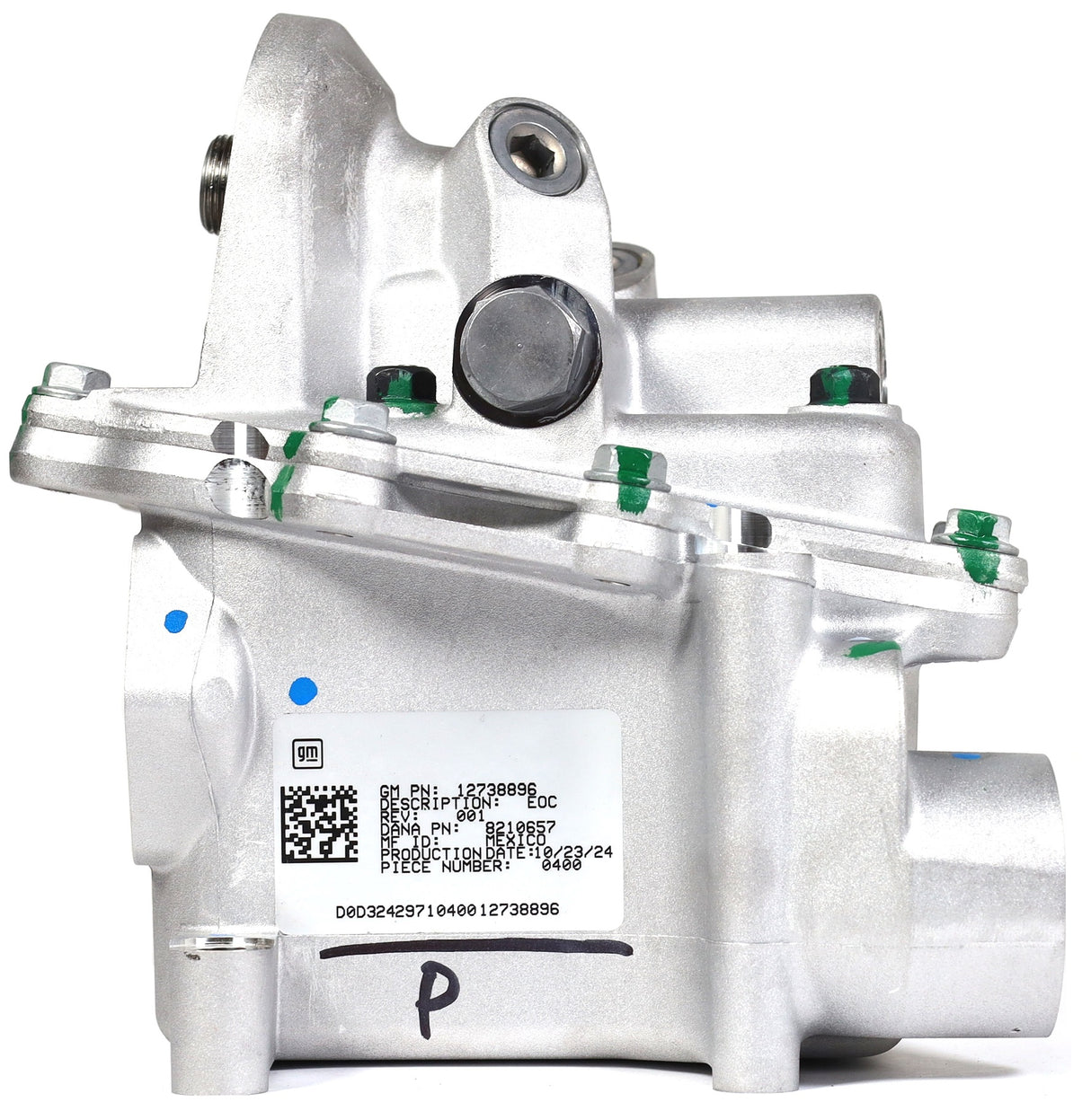 2020–2025 L5P Duramax High-Flow Engine Oil Cooler Genuine GM 12738896