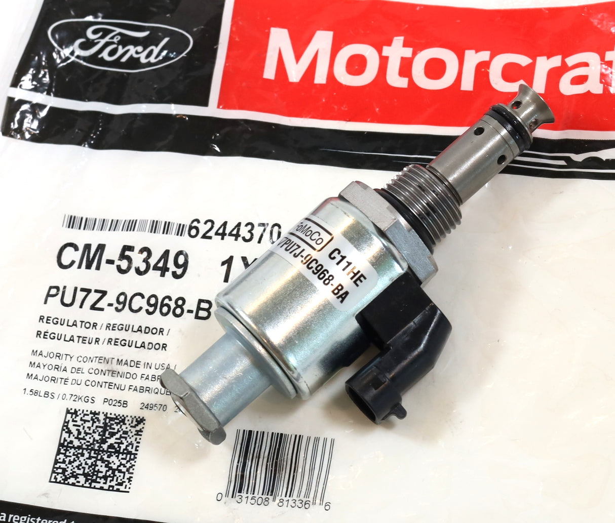 Genuine Ford Motorcraft CM-5349 IPR Valve 1996–2003 7.3L Powerstroke Diesel