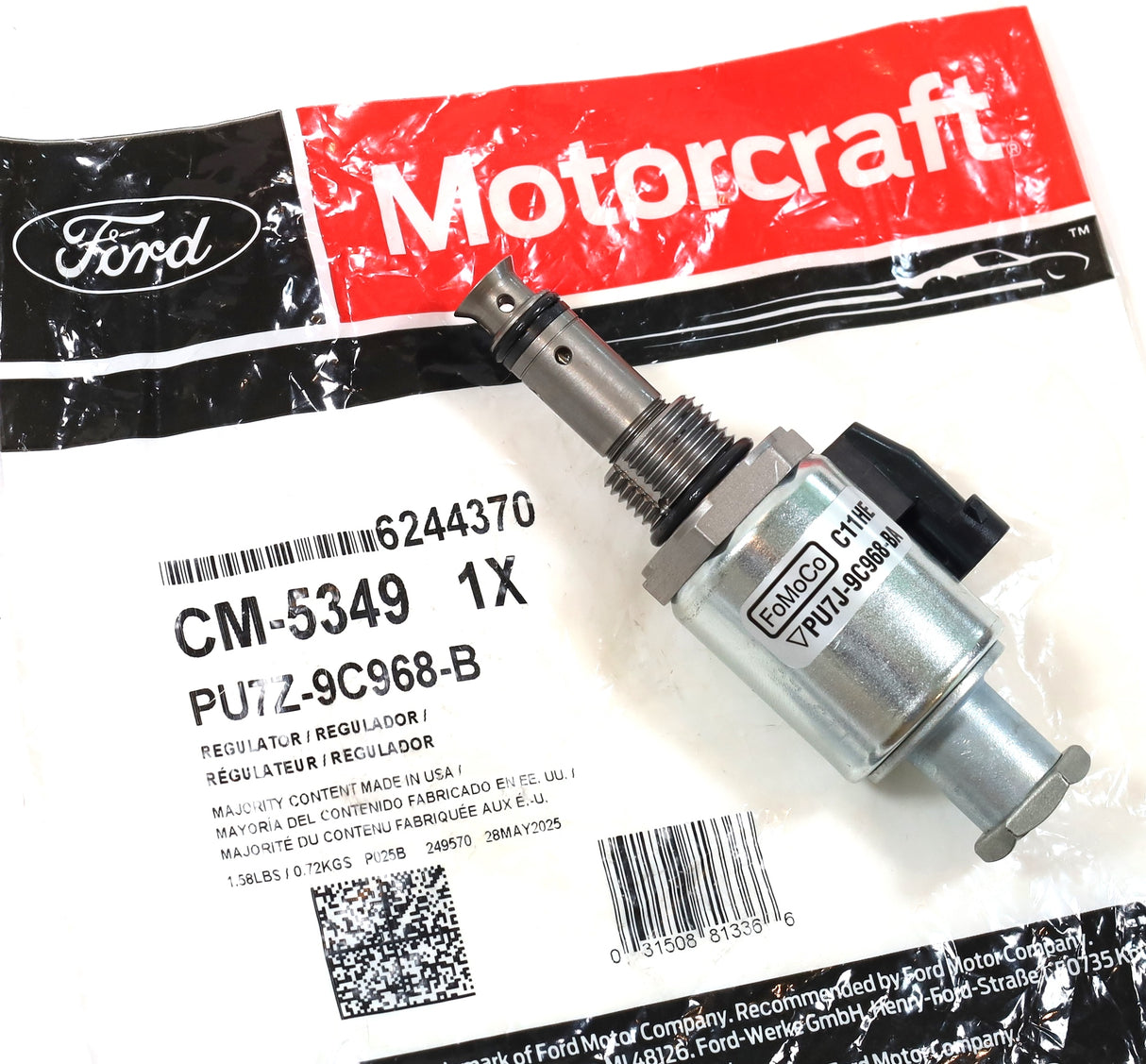 Genuine Ford Motorcraft CM-5349 IPR Valve 1996–2003 7.3L Powerstroke Diesel