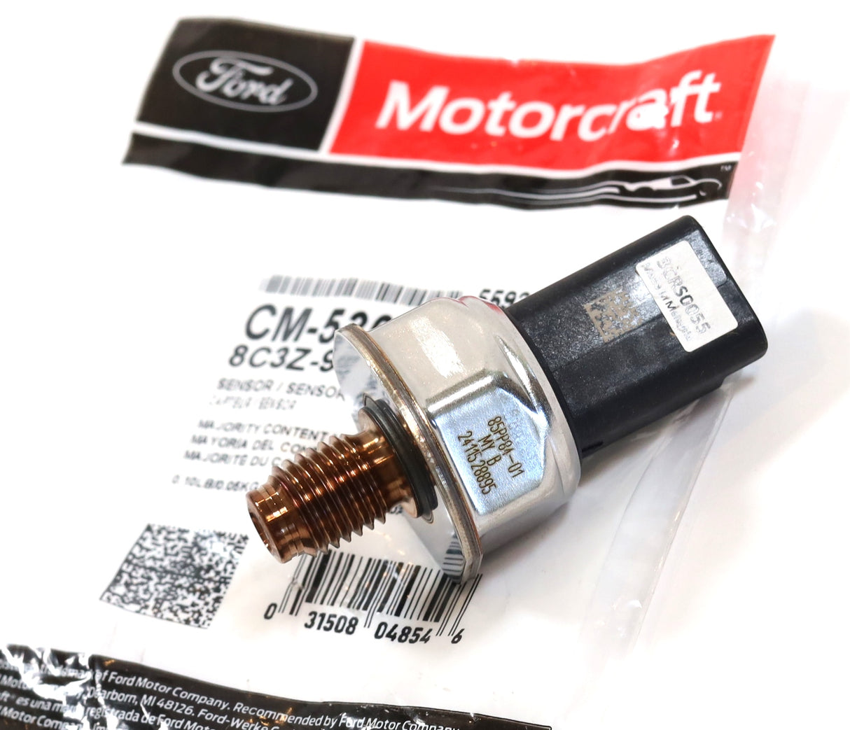 Ford Motorcraft CM-5303 Fuel Rail Pressure Sensor 08–10 6.4L Powerstroke Diesel