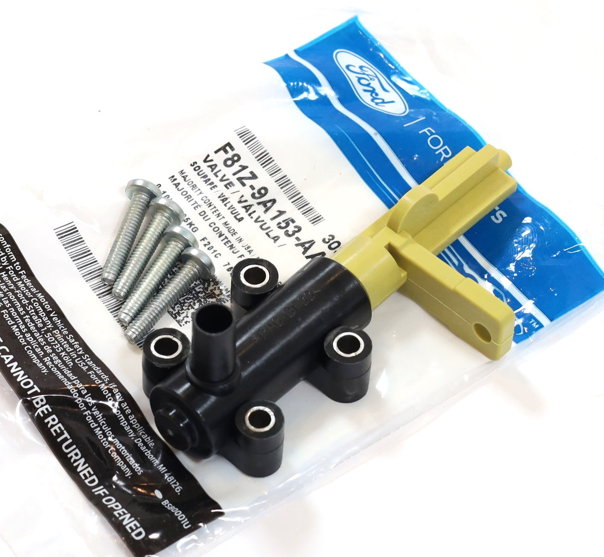 Genuine Ford F81Z-9A153-AA Fuel Bowl Drain Valve 1999–03 7.3L Powerstroke Diesel
