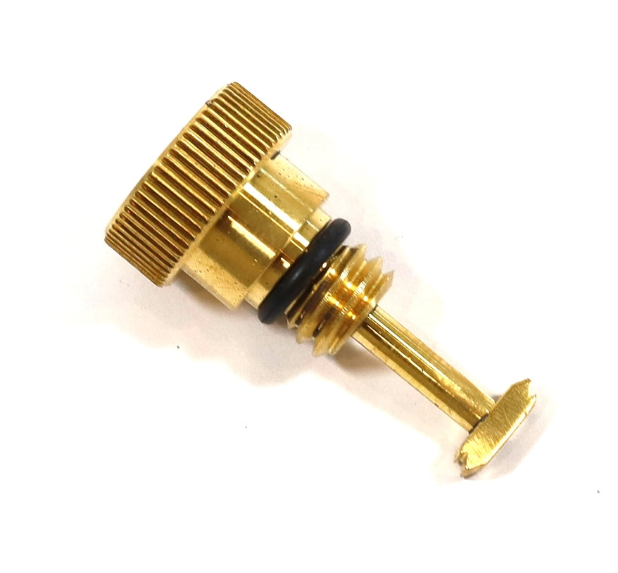6.0L Powerstroke HFCM Water In Fuel WIF OEM Brass Upgraded Drain Plug 6E7Z-9C082-A