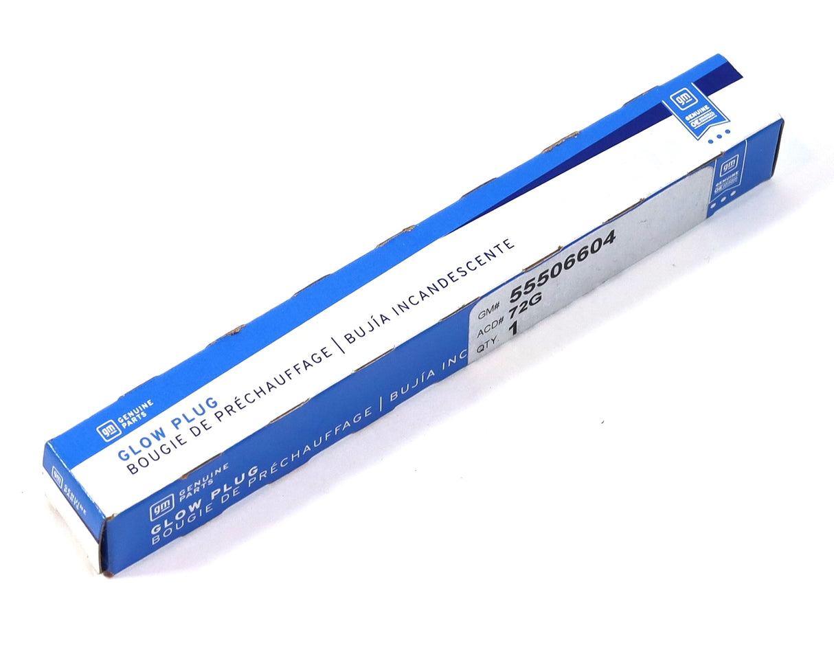 Genuine GM 72G / 55506604 Glow Plug 2023–2025 3.0L LZ0 Duramax Silverado Sierra