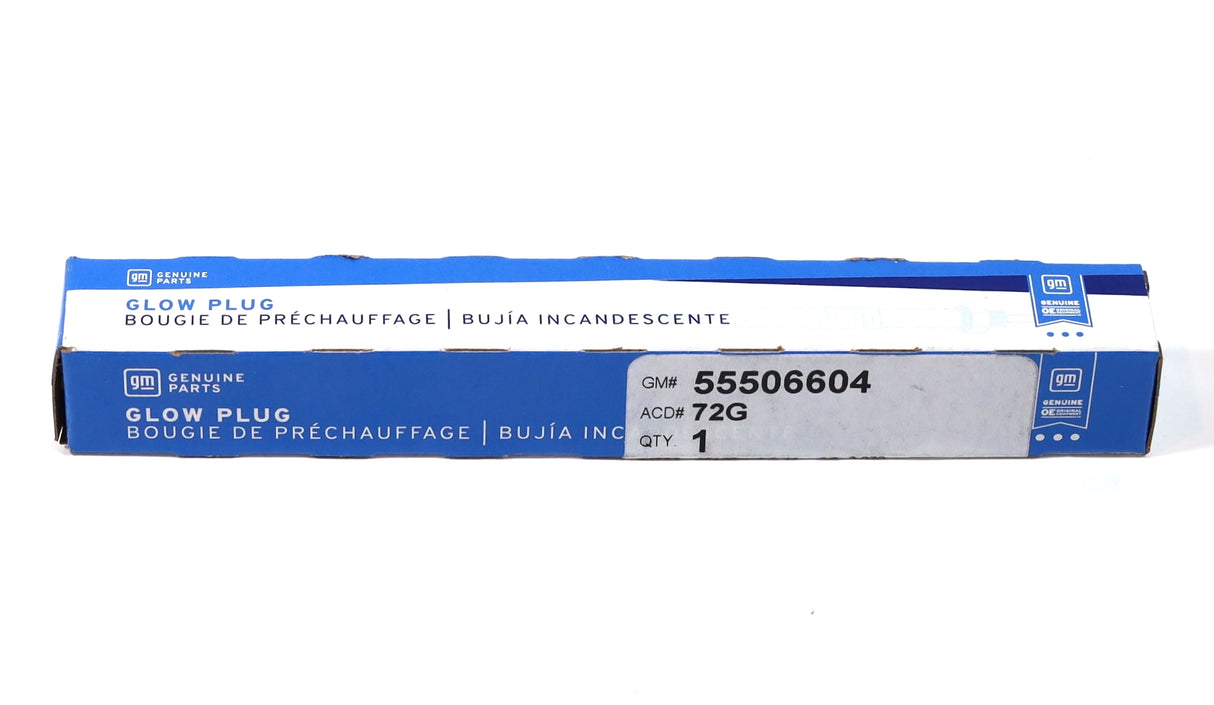 Genuine GM 72G / 55506604 Glow Plug 2023–2025 3.0L LZ0 Duramax Silverado Sierra