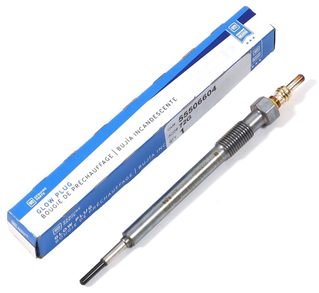 Genuine GM 72G / 55506604 Glow Plug 2023–2025 3.0L LZ0 Duramax Silverado Sierra