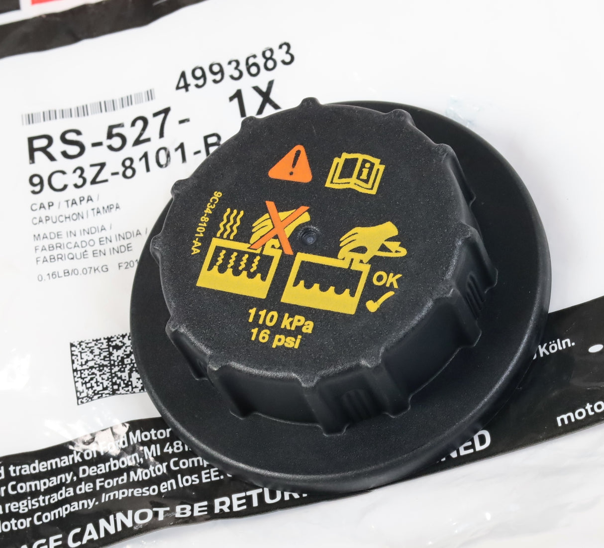 OEM Motorcraft 7.3L 6.0L Powerstroke Diesel OEM Coolant Degas Bottle Reservoir Cap
