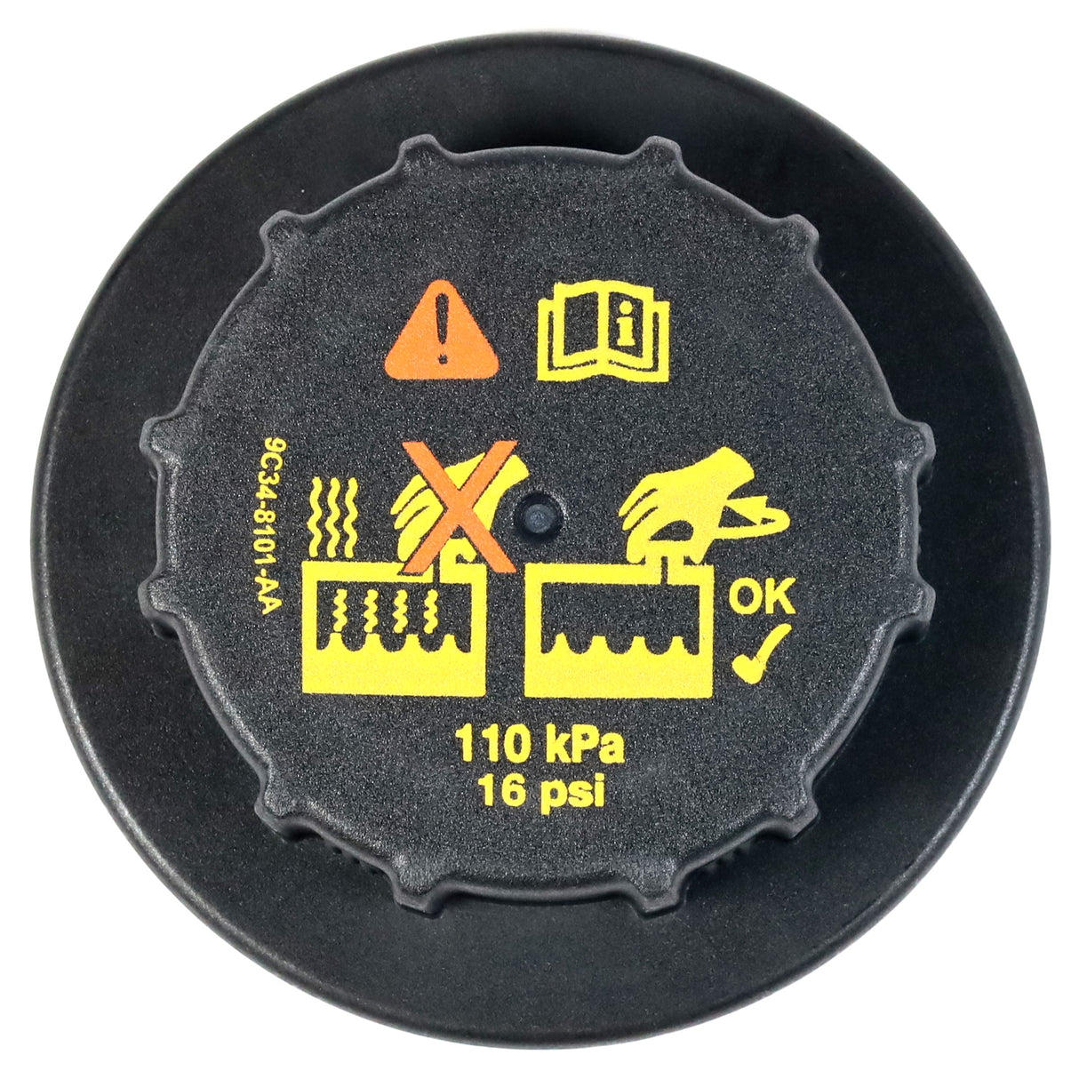 OEM Motorcraft 7.3L 6.0L Powerstroke Diesel OEM Coolant Degas Bottle Reservoir Cap