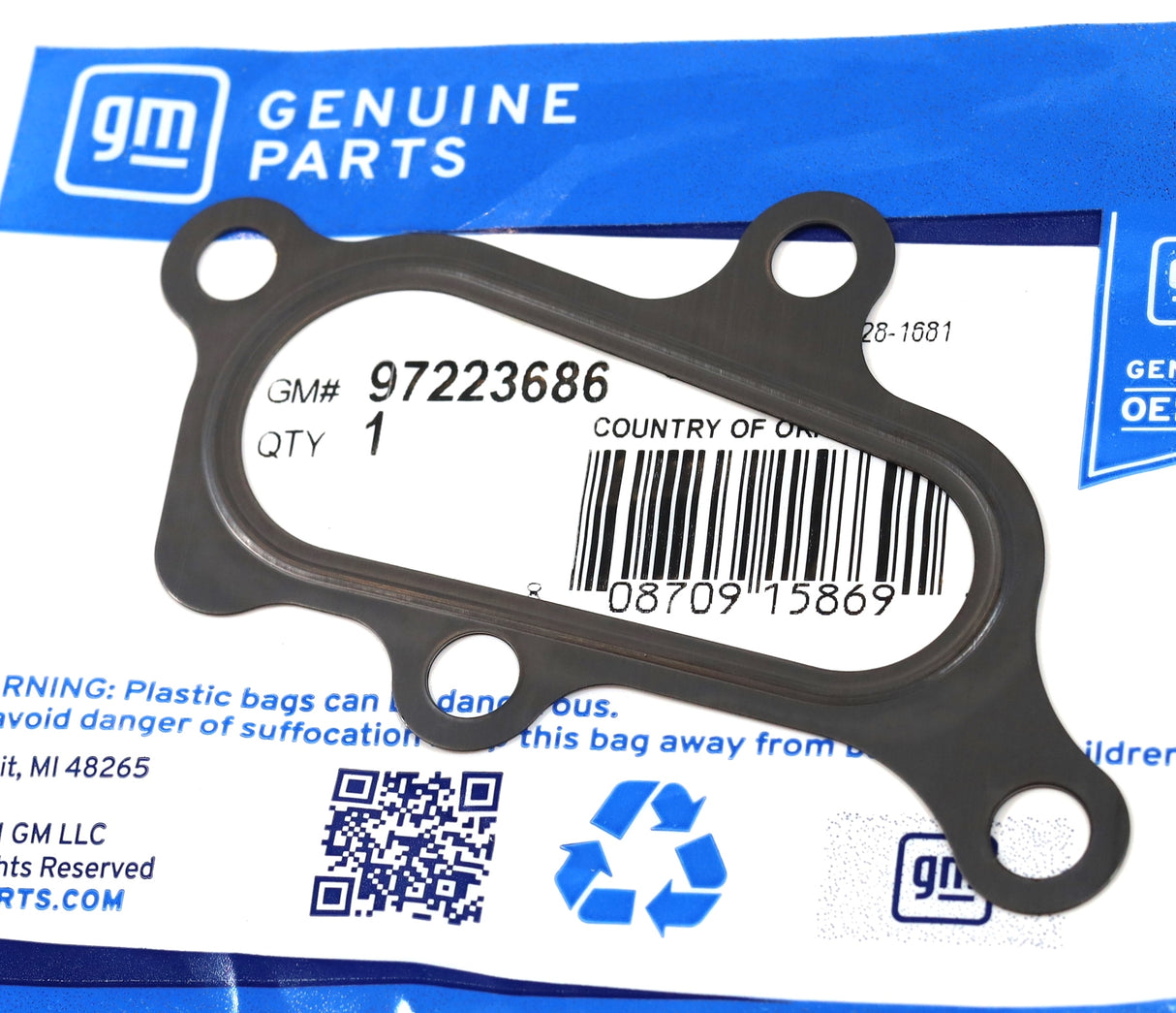 GM 97223686 Thermostat Housing Gasket 01–16 Duramax LB7 LLY LBZ LMM LML