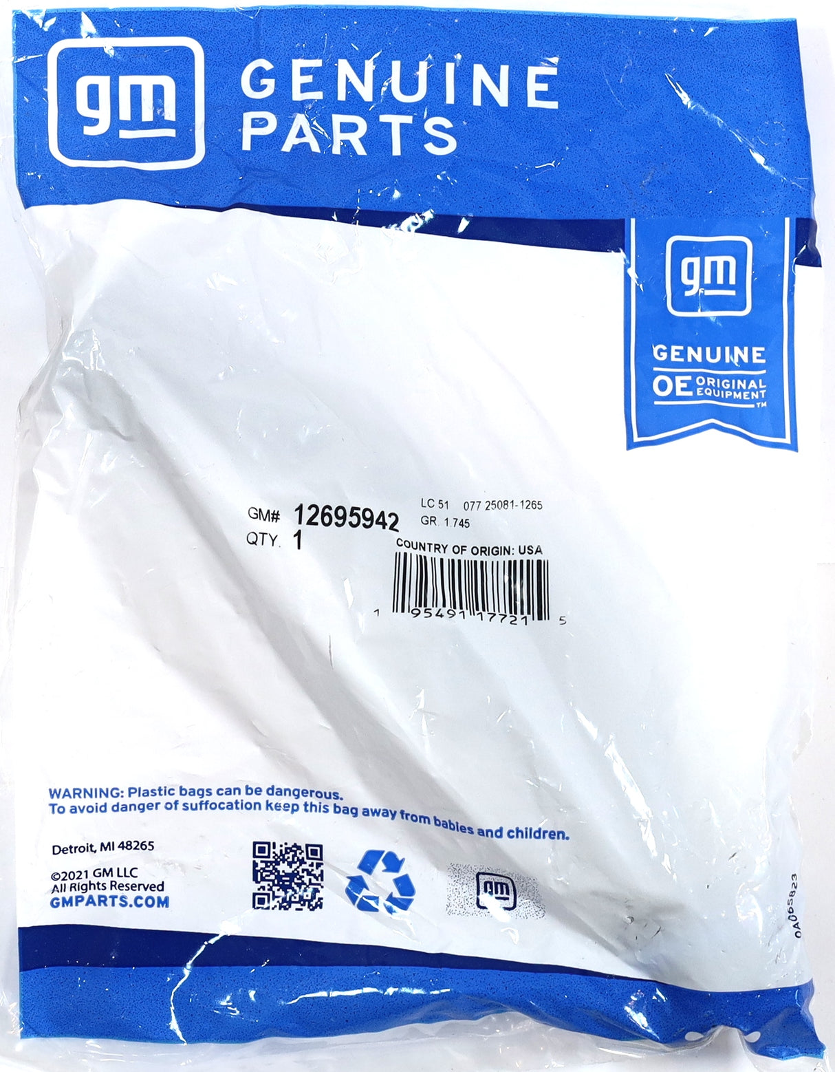 2017-2025 Silverado Sierra L5P Duramax Engine Oil Filler Neck Tube GM 12695942