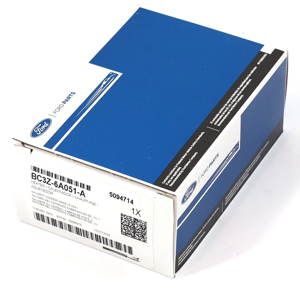 Genuine Ford BC3Z-6A051-A Engine Block Heater 2011-2025 6.7L Powerstroke
