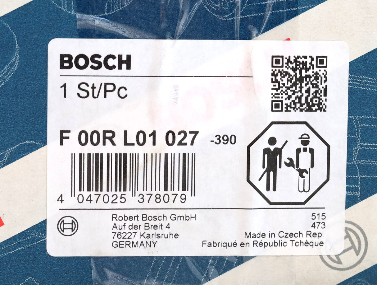Genuine OEM GM 12651989 BOSCH High Pressure Fuel Rail LH 2011–2016 LML Duramax