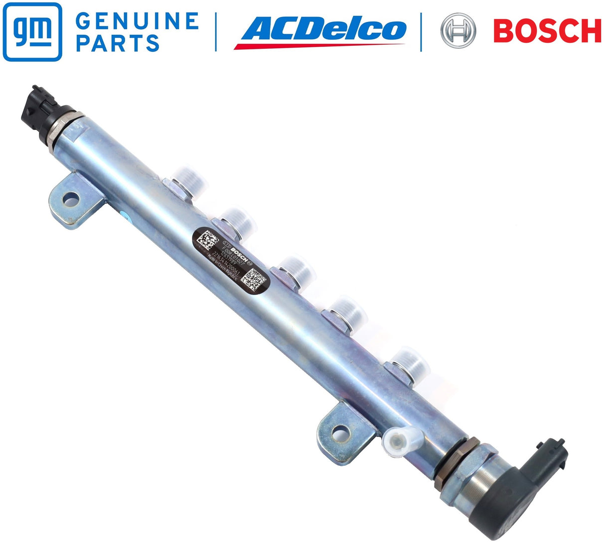 Genuine OEM GM 12651989 BOSCH High Pressure Fuel Rail LH 2011–2016 LML Duramax