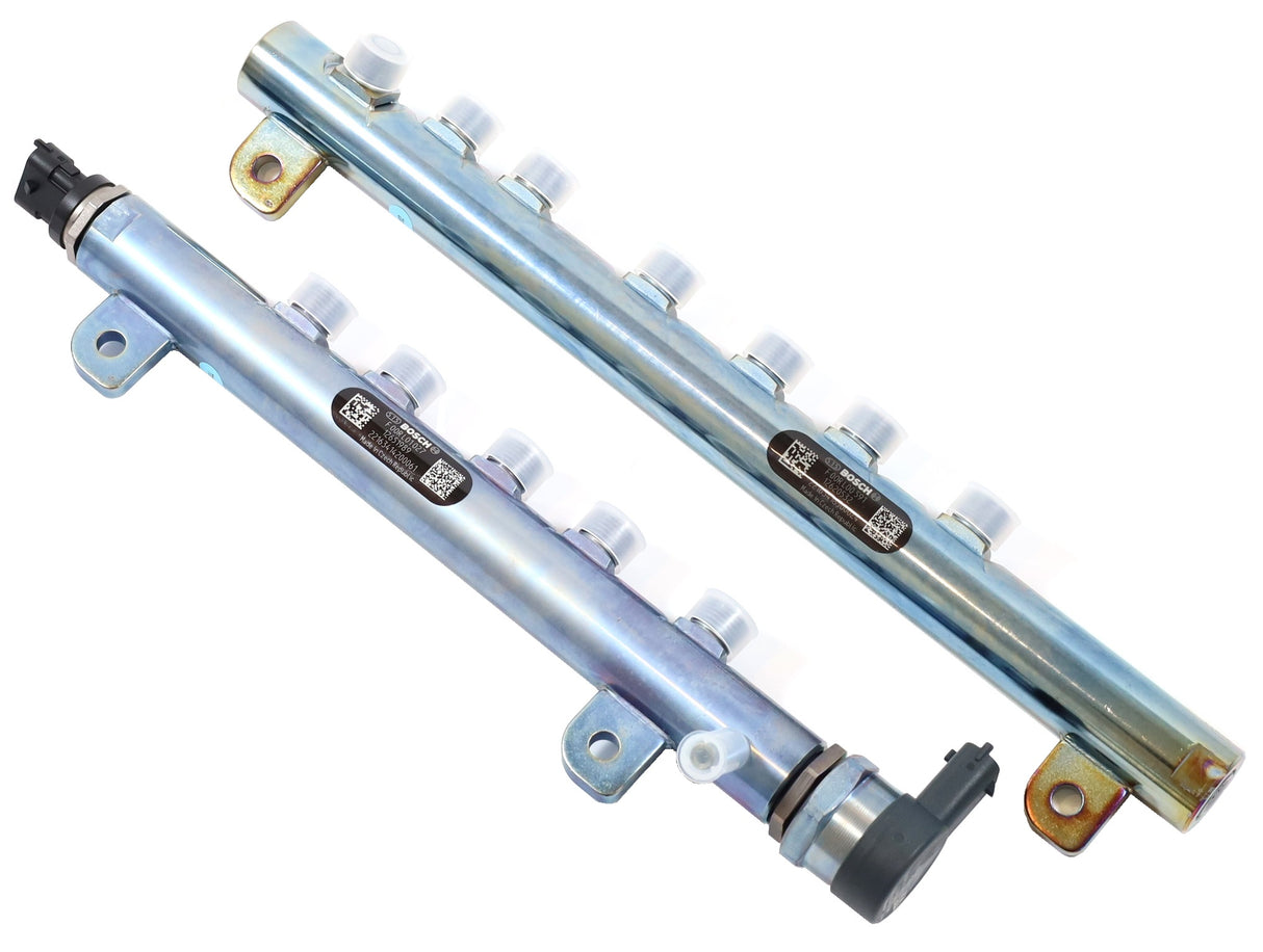 GM LML Duramax Fuel Rails Set LH & RH w/ Sensors 2011–2016 Silverado Sierra HD