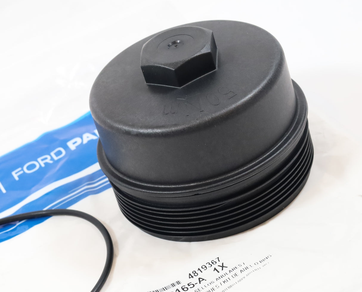 2008–2010 6.4L Powerstroke Secondary Fuel Filter Cap Genuine Ford 8C3Z-9C165-A