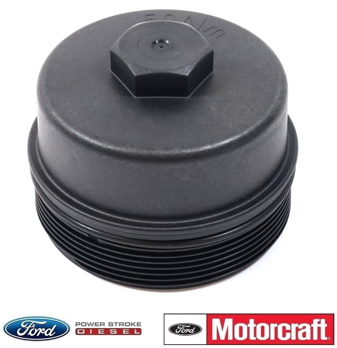 2008–2010 6.4L Powerstroke Secondary Fuel Filter Cap Genuine Ford 8C3Z-9C165-A