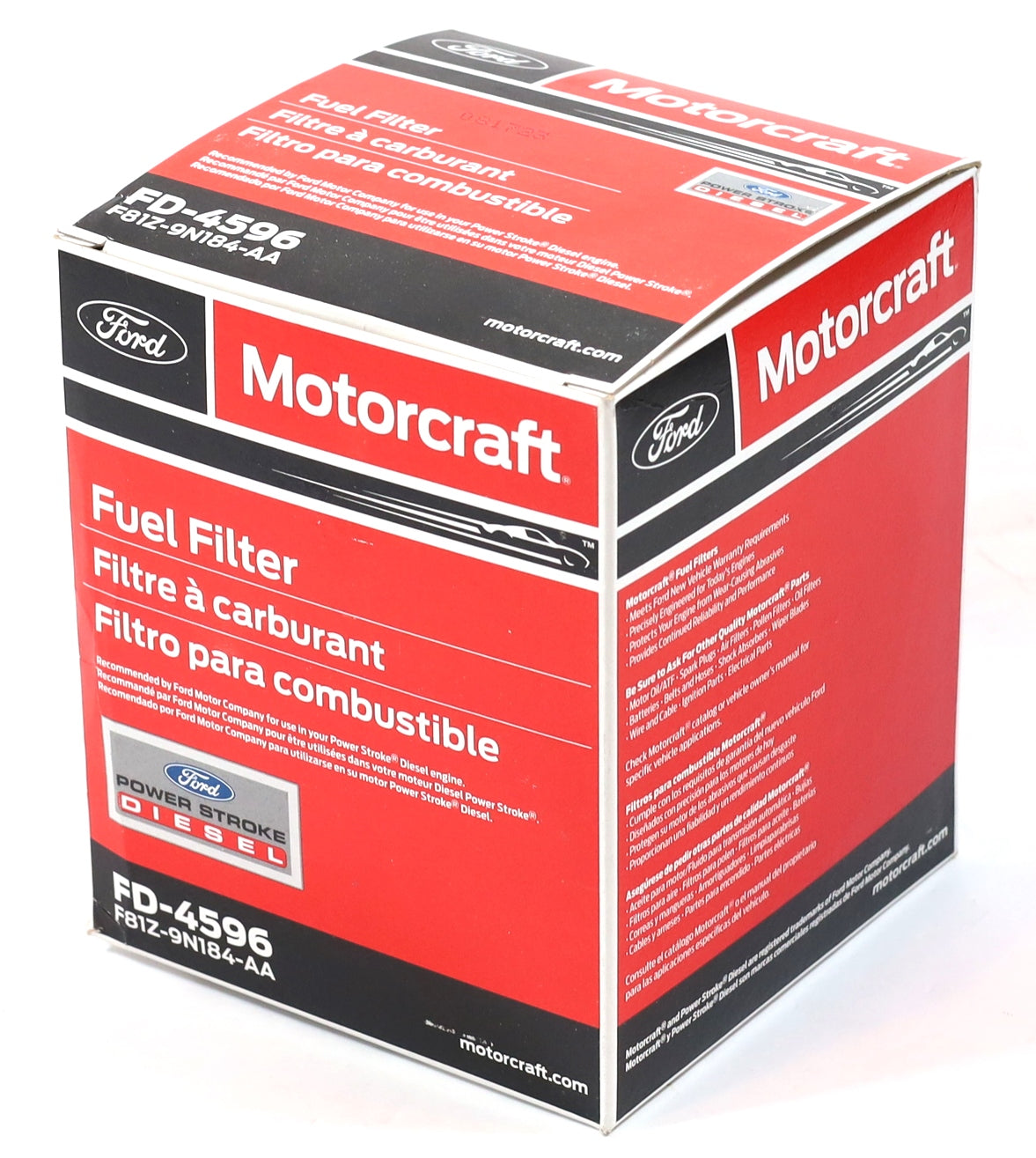 Motorcraft FD-4596 Fuel Filter 1999–2003 7.3L Powerstroke Diesel F81Z-9N184-AA