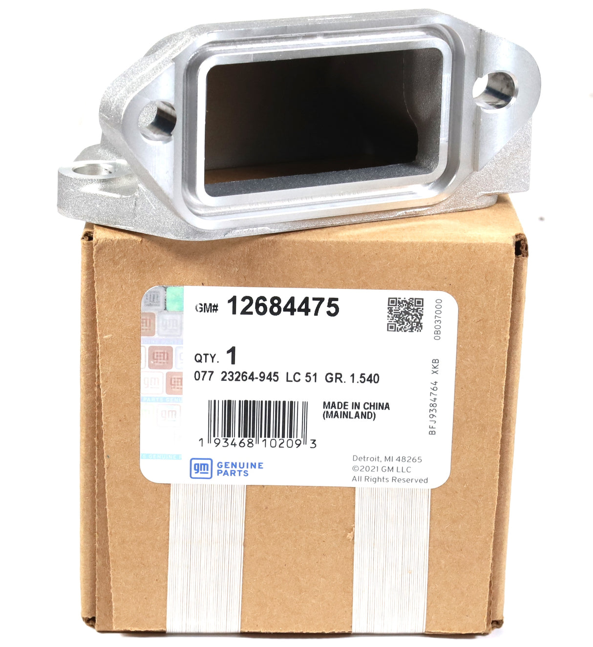 Genuine GM Engine Oil Cooler Elbow Adapter LB7 LLY LBZ LML L5P Duramax Diesel