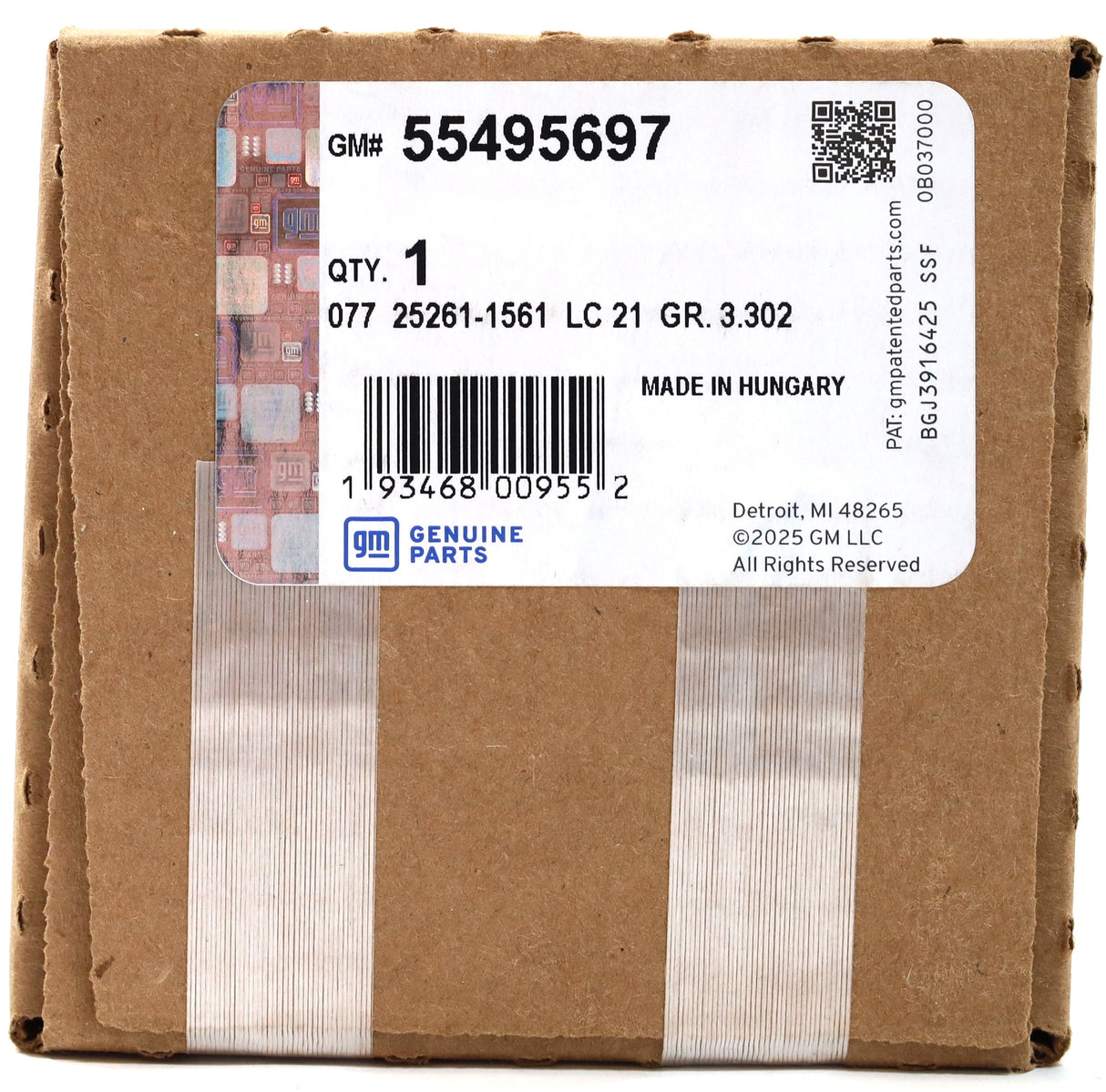 Genuine OEM GM 55495697 HP4 Fuel Pressure Regulator 2017–2023 L5P Duramax Diesel